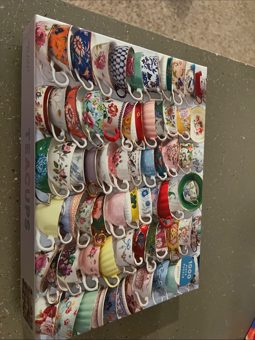 Galison 1000 piece Teacups puzzle